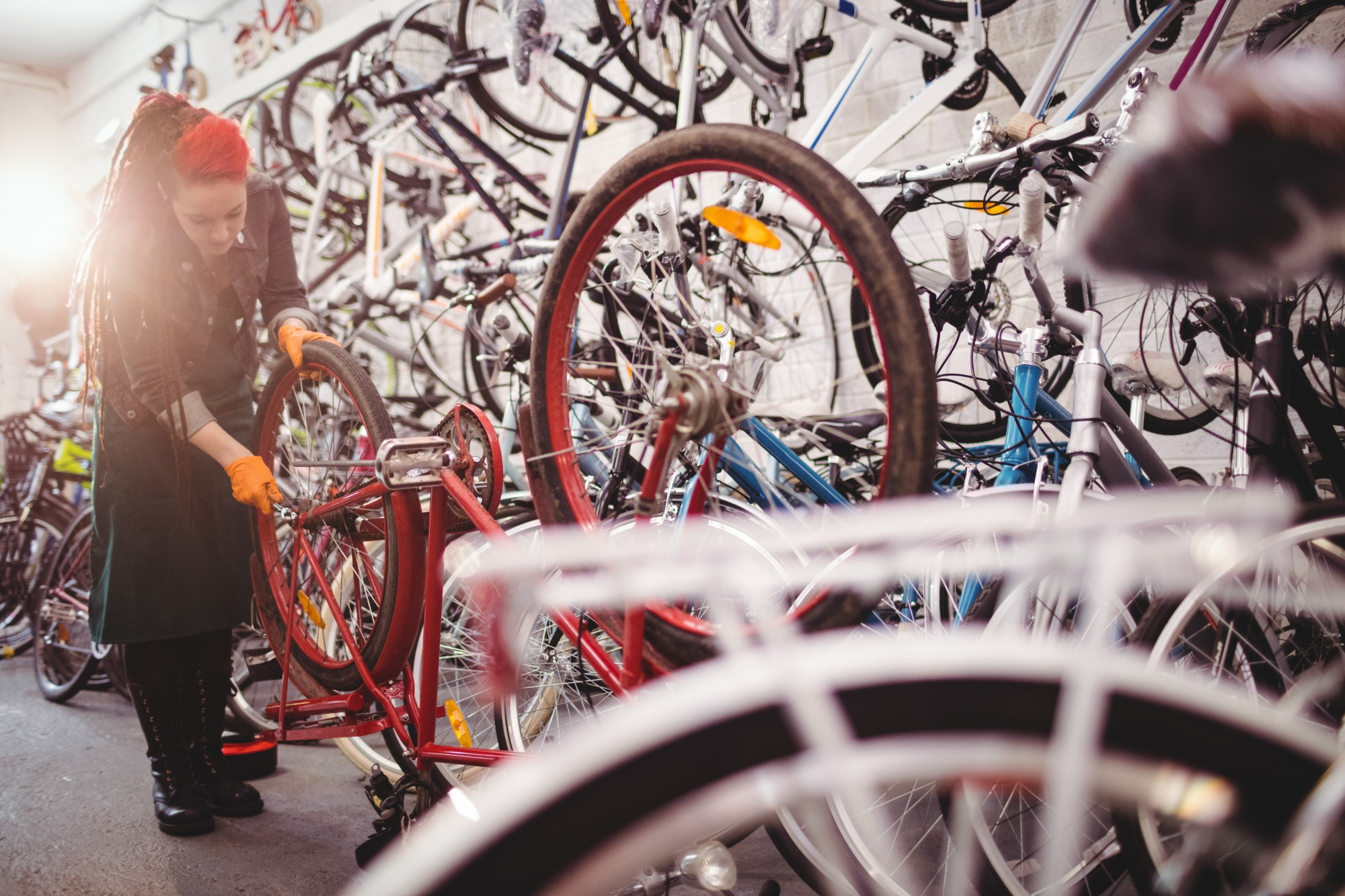 Fahrräder bei Rollzeit